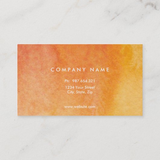 両面名刺 名刺 (裏面)