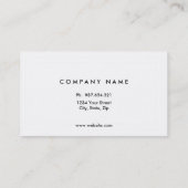 両面名刺 名刺 (裏面)