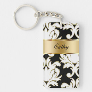 両面名前のキーホルダー キーホルダー