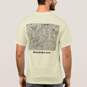 両面夢のコースター Tシャツ (裏面)