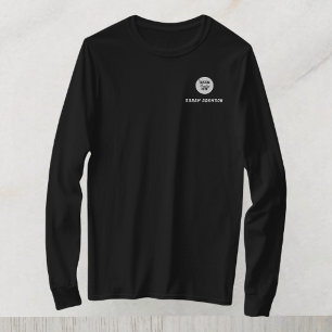 両面女子ロゴアパレル長袖 Tシャツ