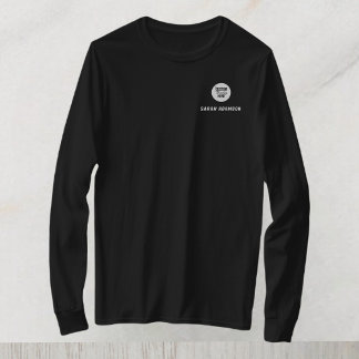 両面女子ロゴアパレル長袖 Tシャツ