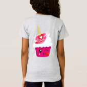 両面女子Tシャツ Tシャツ (裏面)