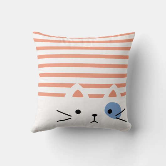 両面子猫 クッション (裏面)