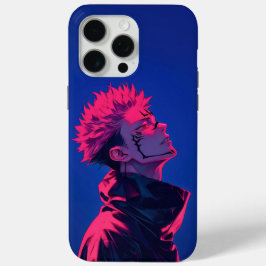 両面宿儺ネオン呪い iPhone 15 PRO MAXケース