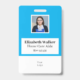 両面対応の個人用ID写真バッジ バッジ