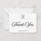 両面小型ビジネス包装インサート ノートカード (正面)