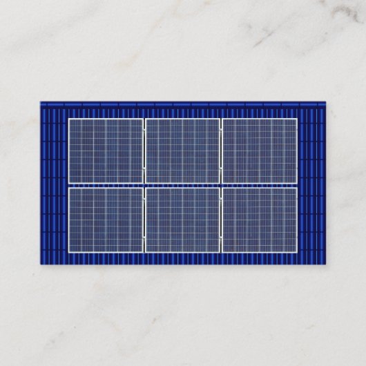 両面屋上エネル太陽のギー青い屋根 名刺 (正面)