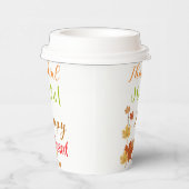 両面感謝喜び幸せ賛美の休日 紙コップ (右)