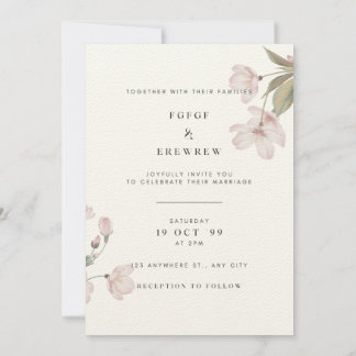 両面招待カード 招待状