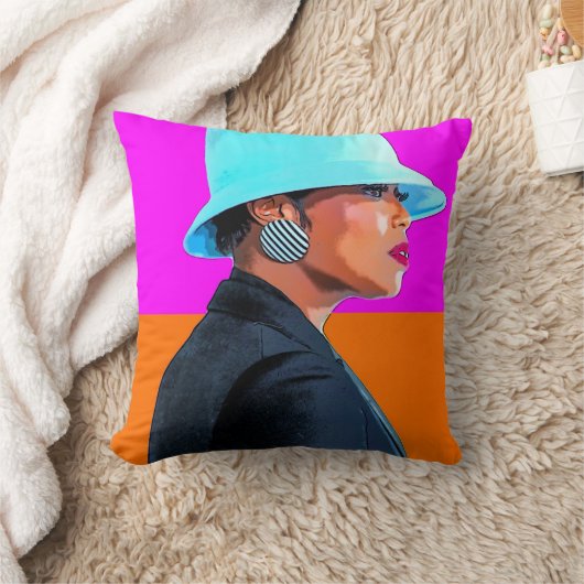 両面枕 クッション (ブランケット)