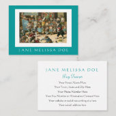 両面犬の調教師か個人教師- 名刺 (正面/裏面)