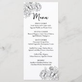 両面白黒ボー結婚ホフローラバー+ メニュー (正面)