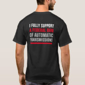 両面禁止Tシャツ Tシャツ (裏面)