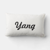 両面等級綿の装飾用クッション腰神経13x21 ランバークッション (裏面)