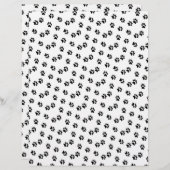 両面紙白黒プリント (正面/裏面)