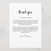 両面結婚サンキューカード（写真） シーズンカード (裏面)