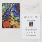 両面芸術のコンサルタントの仲介商の美術史家- 名刺 (正面/裏面)