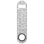 両面説得の文字 スピード栓抜き (正面)