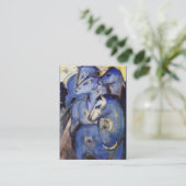 両面調教師の乗馬のインストラクター- 名刺 (スタンド正面)