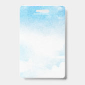 両面赤灰色フォト&QRコードプレス バッジ (裏面)