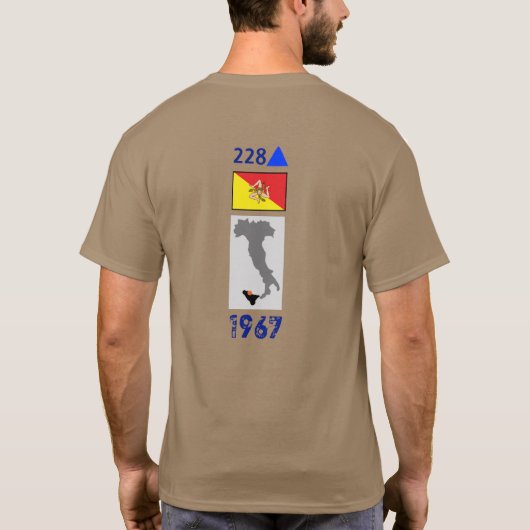 両面1967レース Tシャツ (裏面)