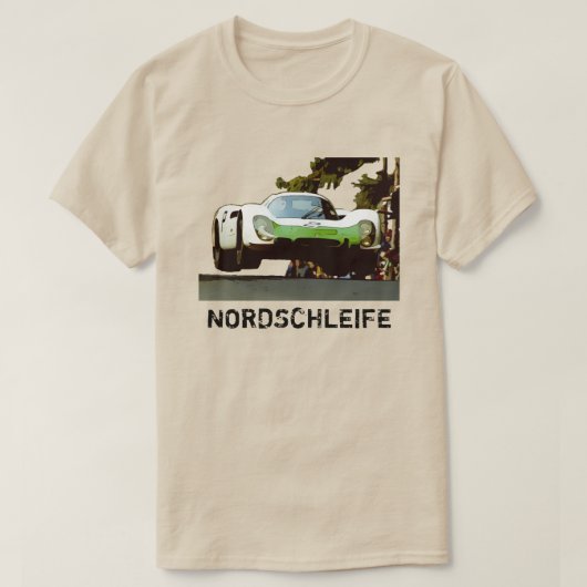 両面1968年レーシングTシャツ Tシャツ (デザイン正面)