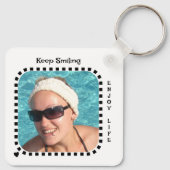 両面2枚の写真名sunshine black キーホルダー (裏面)