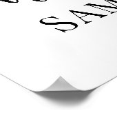 両面6写真卒業パーティー歓迎ポスター ポスター (角)