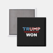 (両面)トランプおもしろいウォントランプ45_47th廃棄物Ma マグネット (正面/裏面)
