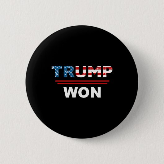 (両面)トランプおもしろいウォントランプ45_47th廃棄物Ma 缶バッジ (正面)