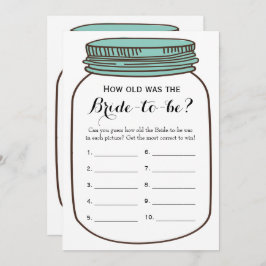 両面-ブライダルシャワーゲーム数|アドバイス 招待状