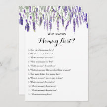 両面-ベビーシャワーゲーム×2