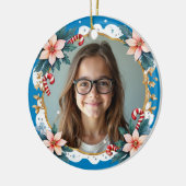 両面 メモリアル クリスマス スイーテストスター セラミックオーナメント (左)