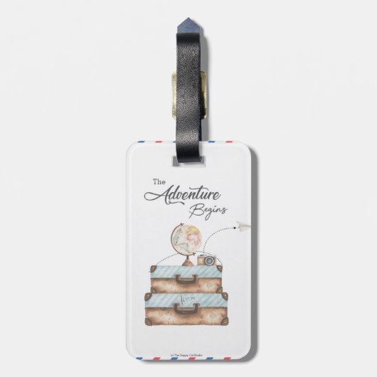 両面 ラゲッジタグ (裏面縦)