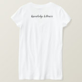 両面、PG VネックT、複数色 Tシャツ (デザイン裏面)