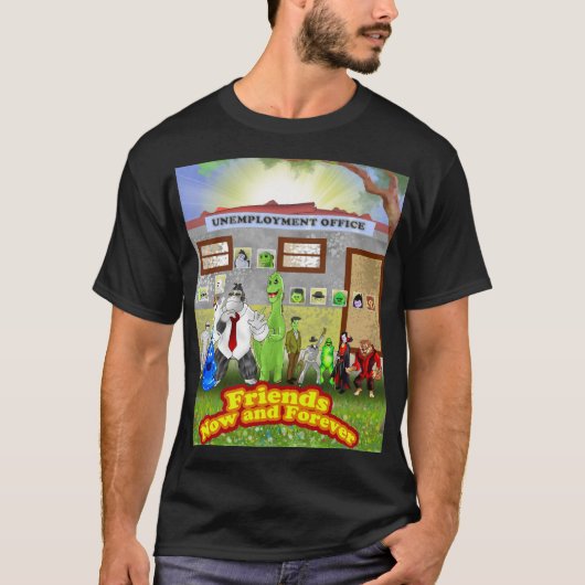 両面： TLM: Friends Forever Tシャツ (正面)