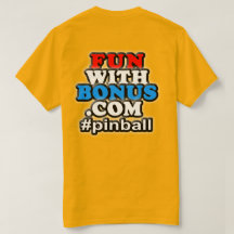 両面FunWithBonus.comの前部小型の#pinball -