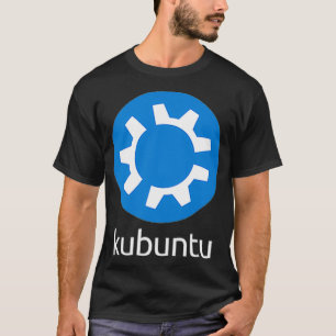 両面Kubuntu LinuxソフトウェアのセキュリティとP Tシャツ
