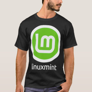 両面Linux Mint快適な使い慣れたコンプ Tシャツ