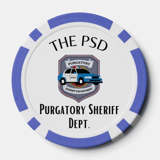 両面PSD ポーカーチップ (裏面)