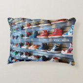 両面Sneakerheadsのためのカスタマイズ可能な枕 アクセントクッション (裏面)