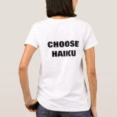 両面SupremeCourtHaiku.com Tシャツ (裏面)