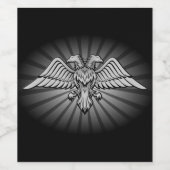 両頭のワシ ワインラベル (シングルラベル)