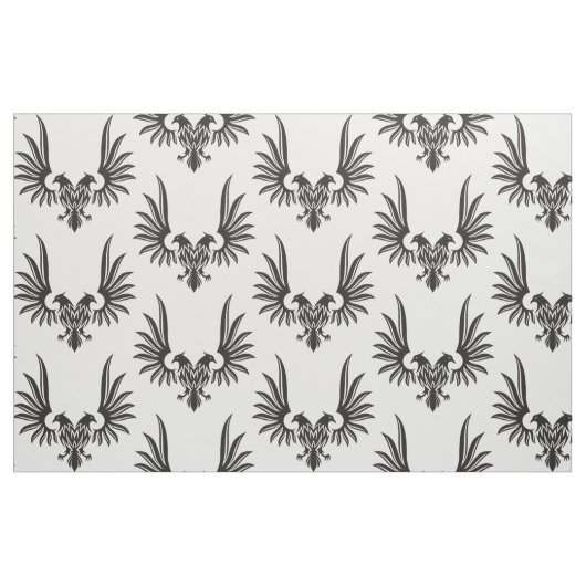 両頭付き鷲 ファブリック (ファットクウォーター)