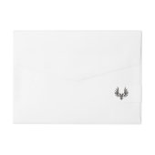 両頭付き鷲 ラップアラウンド宛名ラベル (裏面)