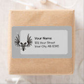 両頭付き鷲 ラベル (インサイチュ)