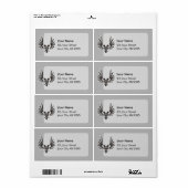 両頭付き鷲 ラベル (フルシート)