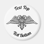 両頭式イーグルマグネット マグネット (正面)