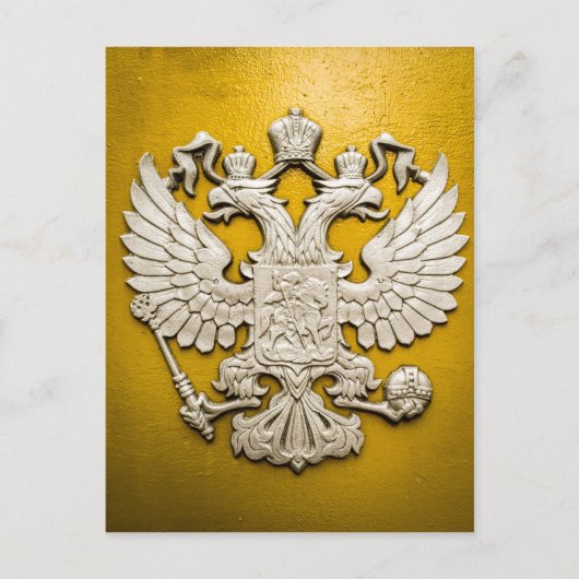 両頭金ゴールドワシ ポストカード (正面)